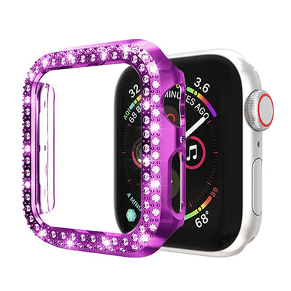 Hard polycarbonate protective case for Apple Watch in multiple colours and sizes