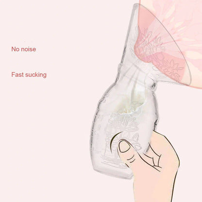 Full Silicone Breast Milk Collector with large opening for comfortable fit