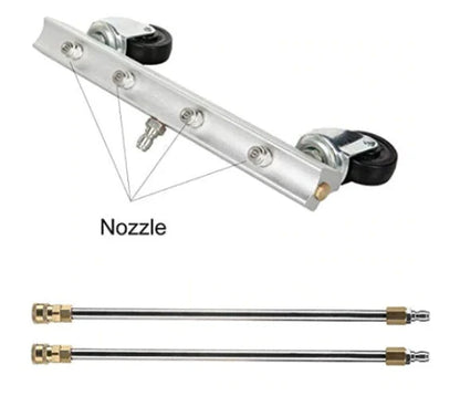 Premium Car Chassis Cleaning Brush with Adjustable Wand for Efficient Undercarriage Cleaning