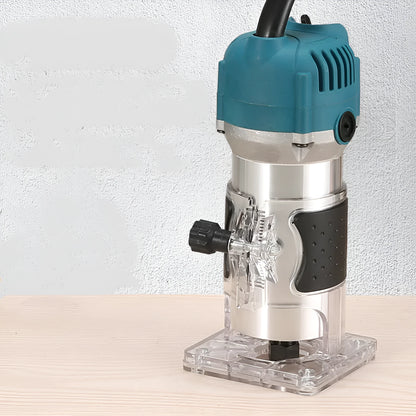 800W Electric Wood Polishing Trimmer with aluminium alloy body and dustproof casing