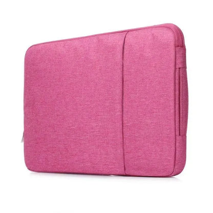 Leather tablet case for 12.9-inch devices with thickened anti-fall protection in waterproof canvas material