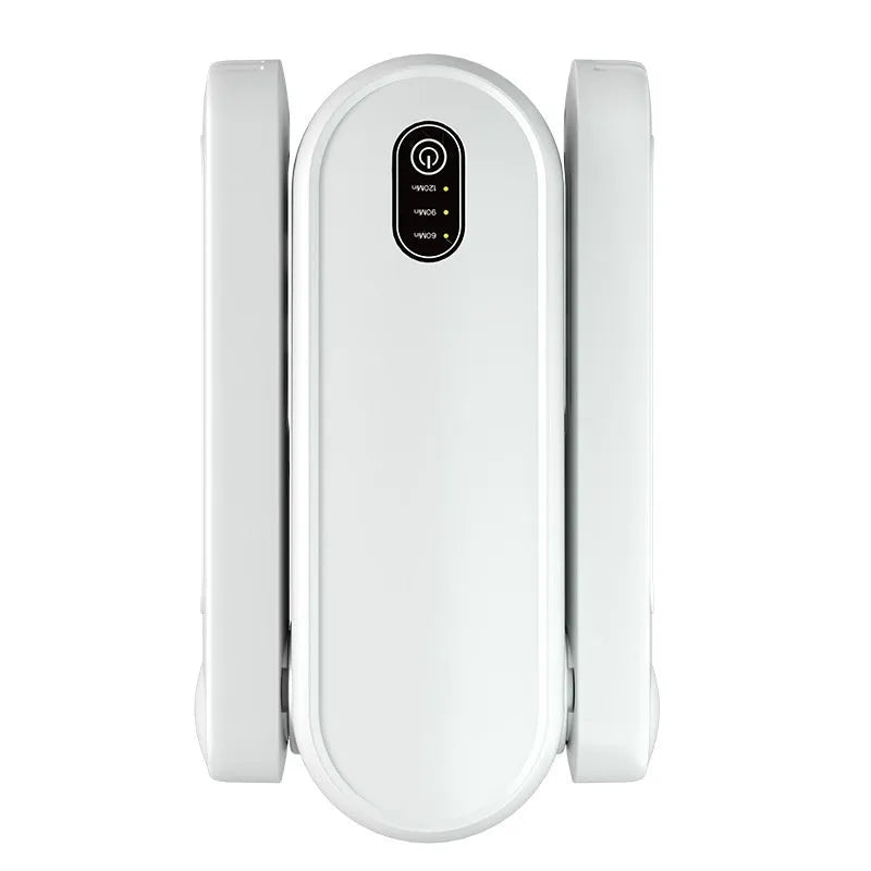 D4 black automatic shoe dryer with timer and waterproof interior