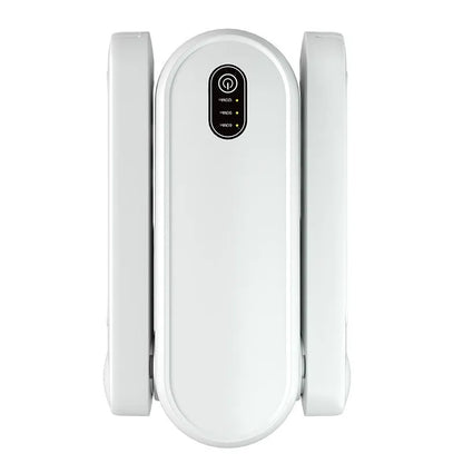 D4 black automatic shoe dryer with timer and waterproof interior