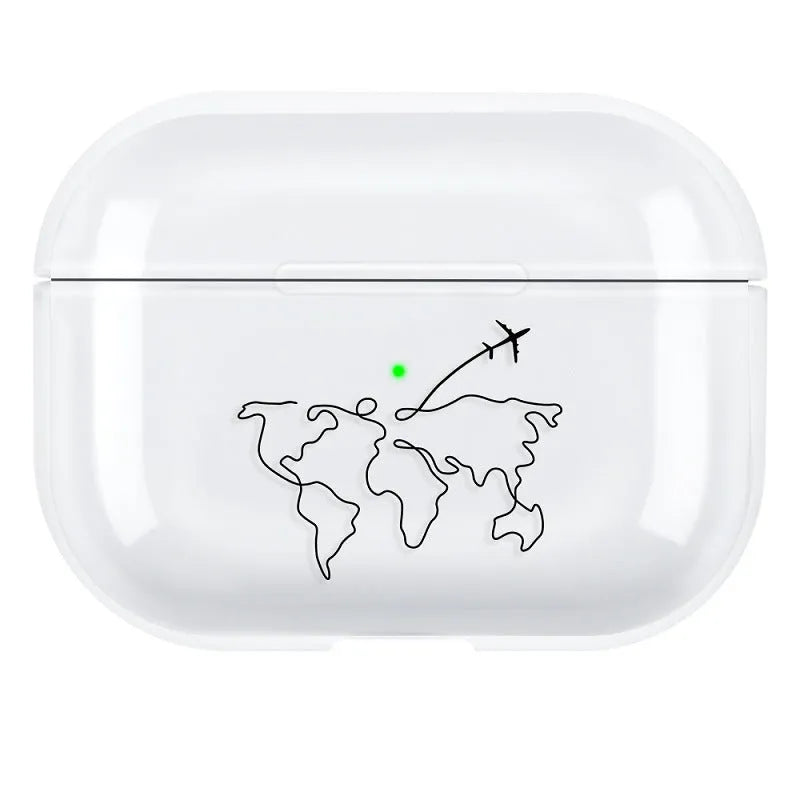 AirPods Pro 3 protective shell back cover case in solid colour options A through I