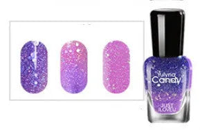 7ml oily warming nail polish bottle in a selected shade from W01 to W33, 33 colour options