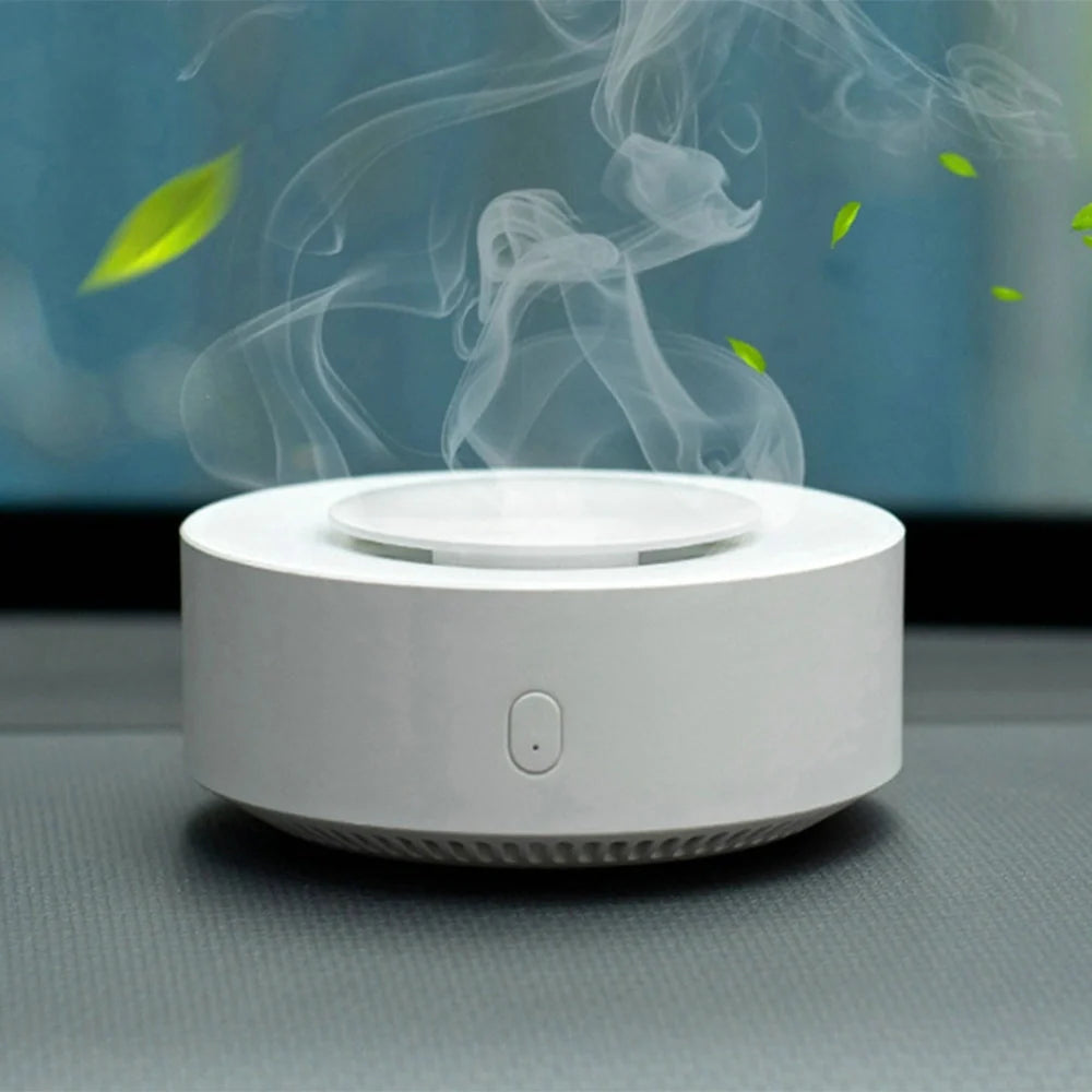 White Aromatherapy Mosquito Repellent Lamp with USB cable and night light function