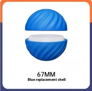 Durable rubber dog ball toys in bright colours for bite resistance and training