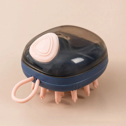 2 In 1 Pet Cleaning Brush with Shampoo Dispenser for cats and dogs