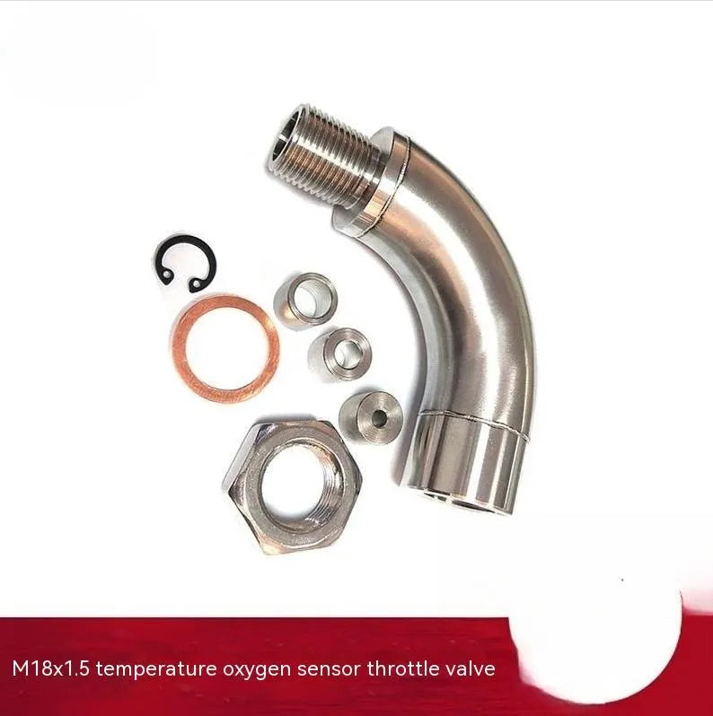 Car M18 1.5 temperature sensor adapter flow valve with fine machining accuracy