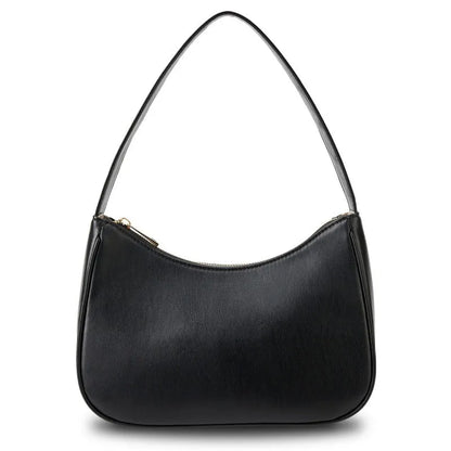 Retro waterproof shoulder bag in synthetic PU leather available in multiple colours