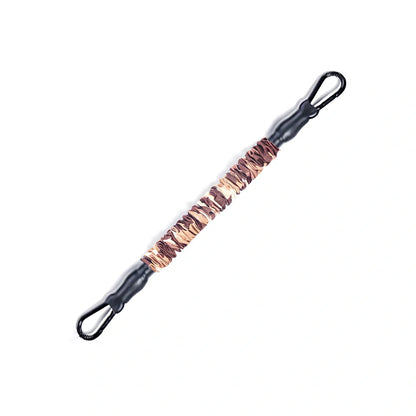 Elastic pull rope in flame camouflage, 26cm length with 6KG resistance for men's fitness training