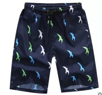 Quick Dry Printing Beach Shorts in various colours, showcasing eco-friendly natural pulp dyeing technology