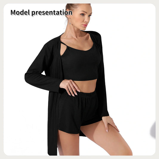 Elegant solid colour women's bodysuit in black and coffee, perfect for any occasion