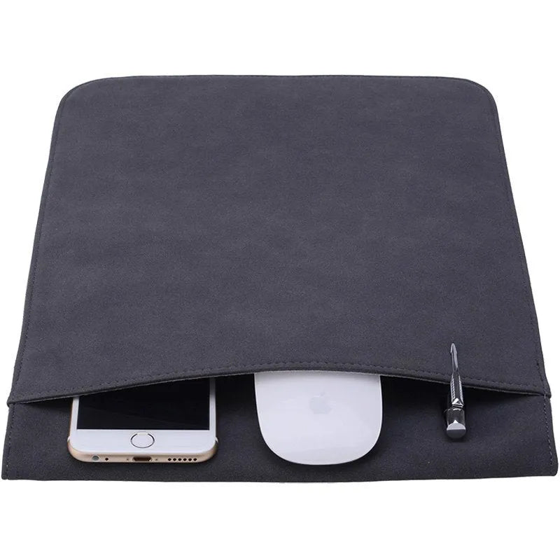 Notebook Case Sleeve for 11-15.5 Inch Laptops with 6mm Padding, Four Sizes in Dark Gray, Green, Light Gray and Pink, Compatible with Air11 Inch, Air13, New Air13 and Pro15.4
