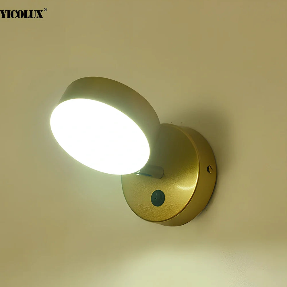Modern bedside wall lamp in black with PVC shade and push button, LED G4 bulb for hotel room lighting