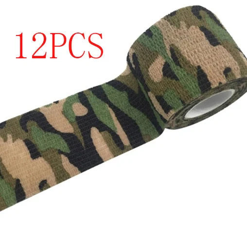 Self-Adhesive Camouflage Elastic Bandage for secure first aid support