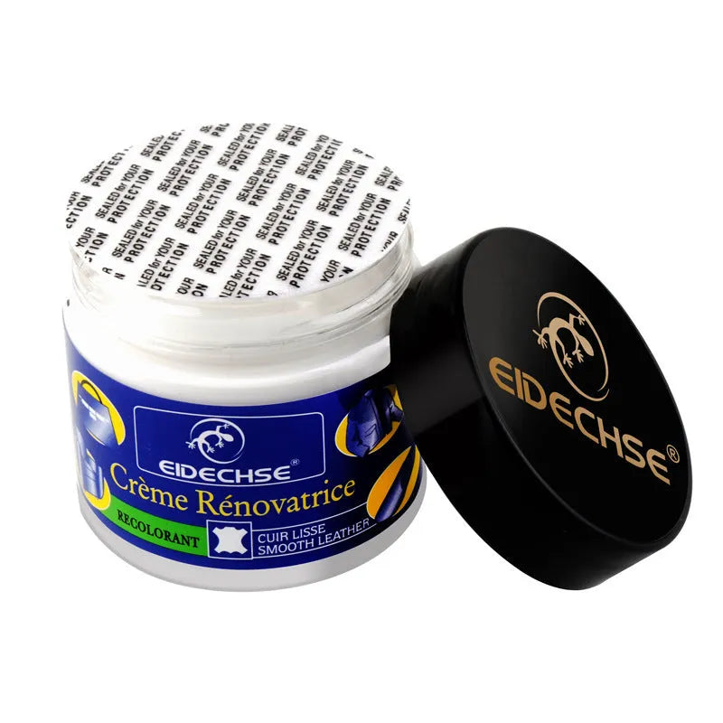 50ml leather repair cream colour restorer paste for car seats, sofas, shoes and wallets in multiple colours