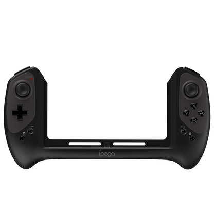 Black Bluetooth wireless gamepad controller for Nintendo Switch with ergonomic grip