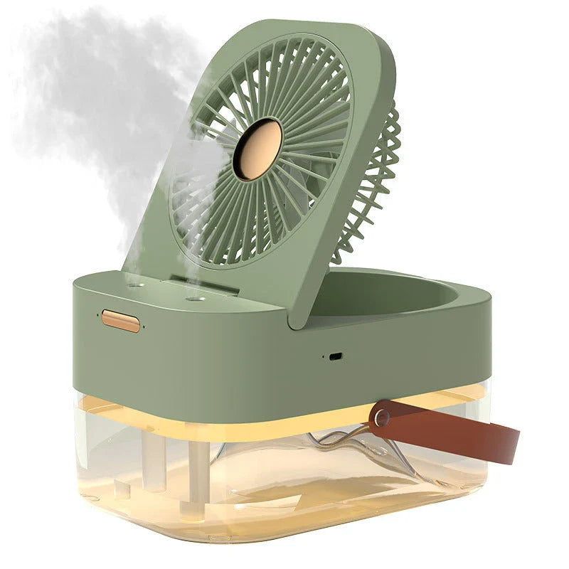 Versatile 3-in-1 Portable Air Cooler, Humidifier, and Fan with Remote Control for Refreshing and Comfortable Home or Office Environment