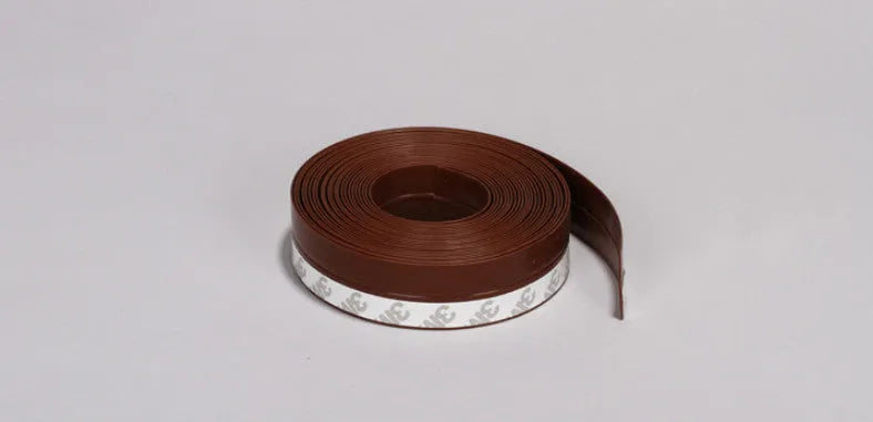 PVC wall corner protection tape roll showing 3.8cm width and porcelain white colour