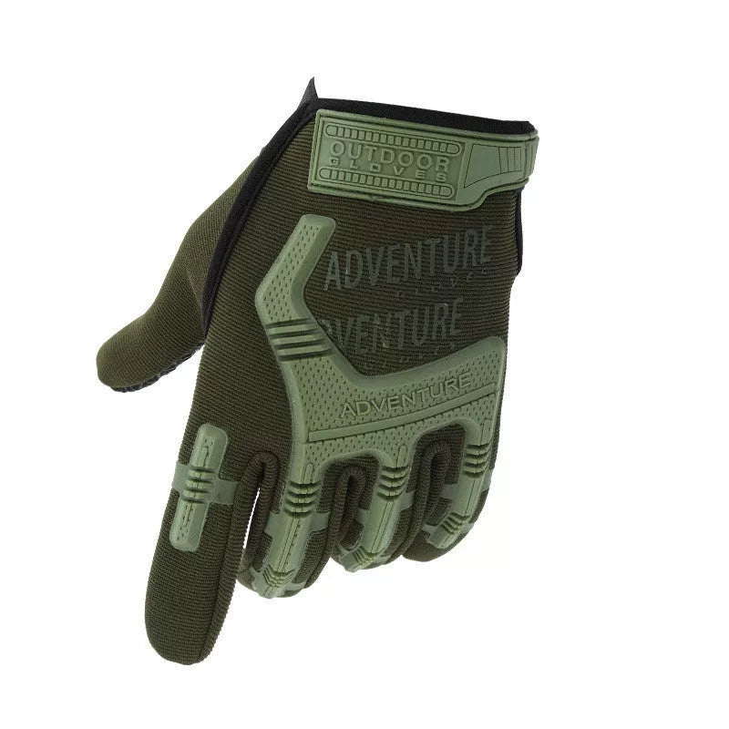 Camouflage full finger gloves for outdoor activities