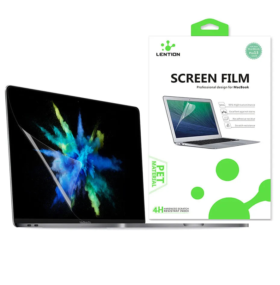 Matte screen protector film for MacBook Pro 13 inch 2016-2019 and MacBook Air 11.6 13.3, anti-scratch, 4 H