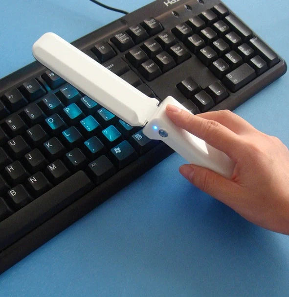 Compact UV Disinfection Stick with automatic safety switch for home and travel use