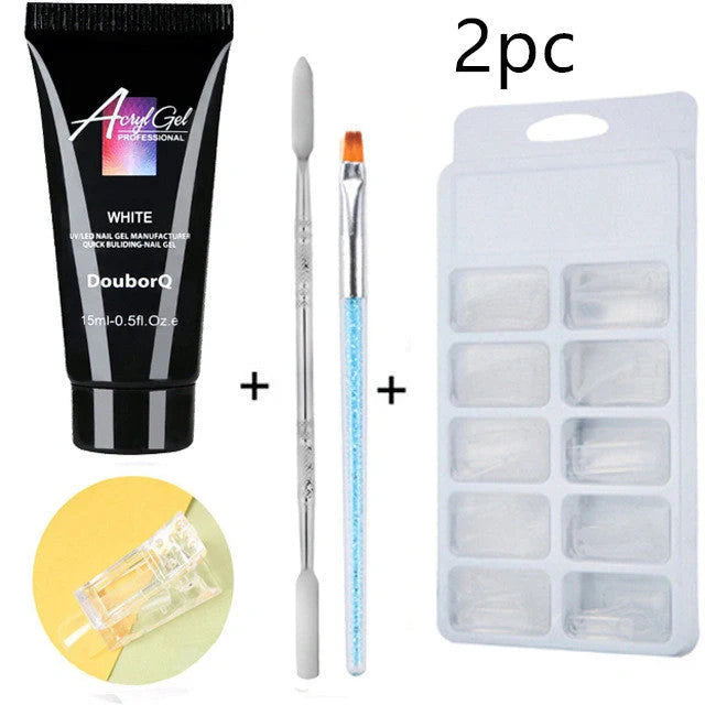 DIY Nail Polish Art Kit for creating professional manicures at home