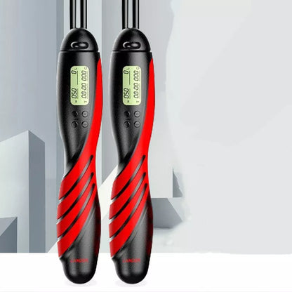 Professional cordless skipping rope with intelligent counter display