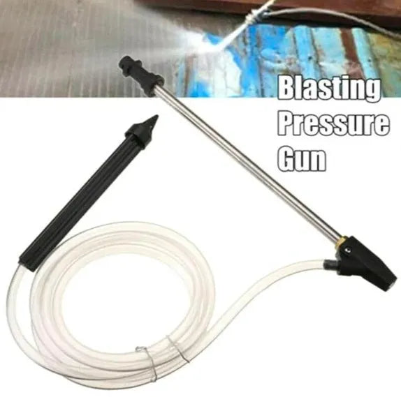 Ceramic derusting nozzle with stainless steel handle for Karcher pressure washers