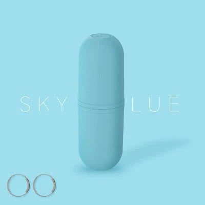 Capsule-shaped multi-function travel bottle in various colours with leak-proof design