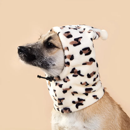 Pet headgear with bear design and rabbit ears in cloth material for dogs and cats