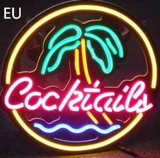 LED coffee neon billboard sign with PVC shell measuring 40mm by 33mm for commercial decoration