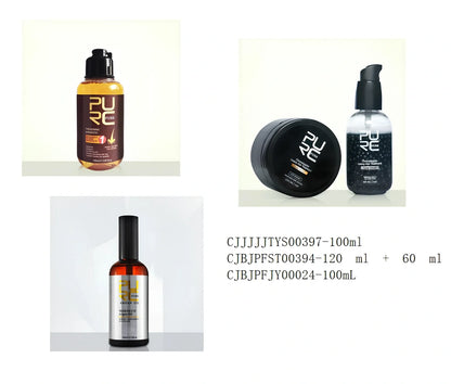 Herbal ginger hair regrowth shampoo bottle, 100ml with advanced formula to reduce shedding and promote growth