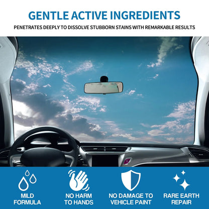 100ml bottle of car interior foam cleaning spray for seat and dashboard stain removal