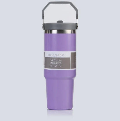 Premium stainless steel insulated tumbler with double-wall vacuum technology, available in multiple vibrant colors and sizes