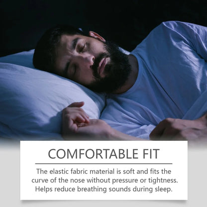 30 anti-snoring nasal adhesive strips with water-based formula for nighttime breathing improvement