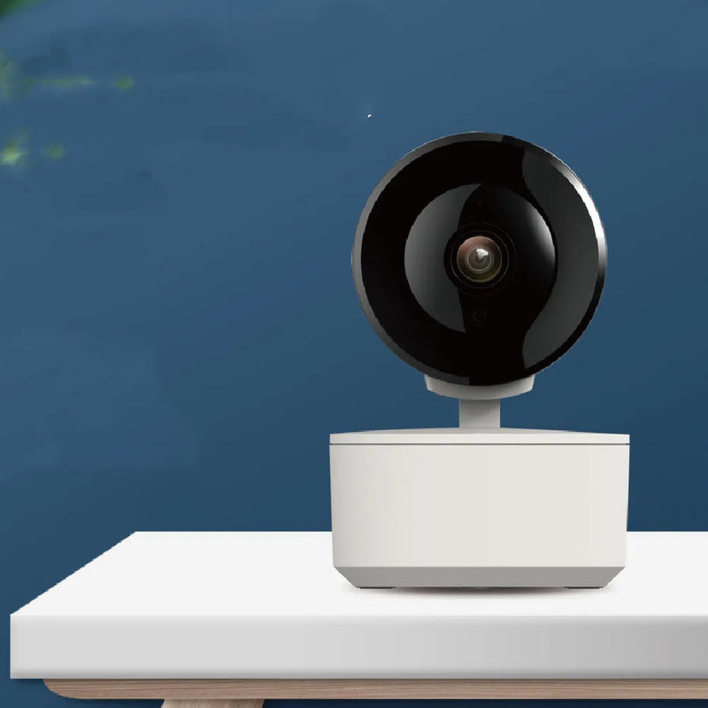 Smart Wi‑Fi Security Camera with 2-3MP 1080P Video, Automatic Tracking Motion Detection, 355° Pan and Tilt, 4mm Lens, 10m Infrared Night Vision, Compatible with iOS & Android Mobile App for Indoor Use