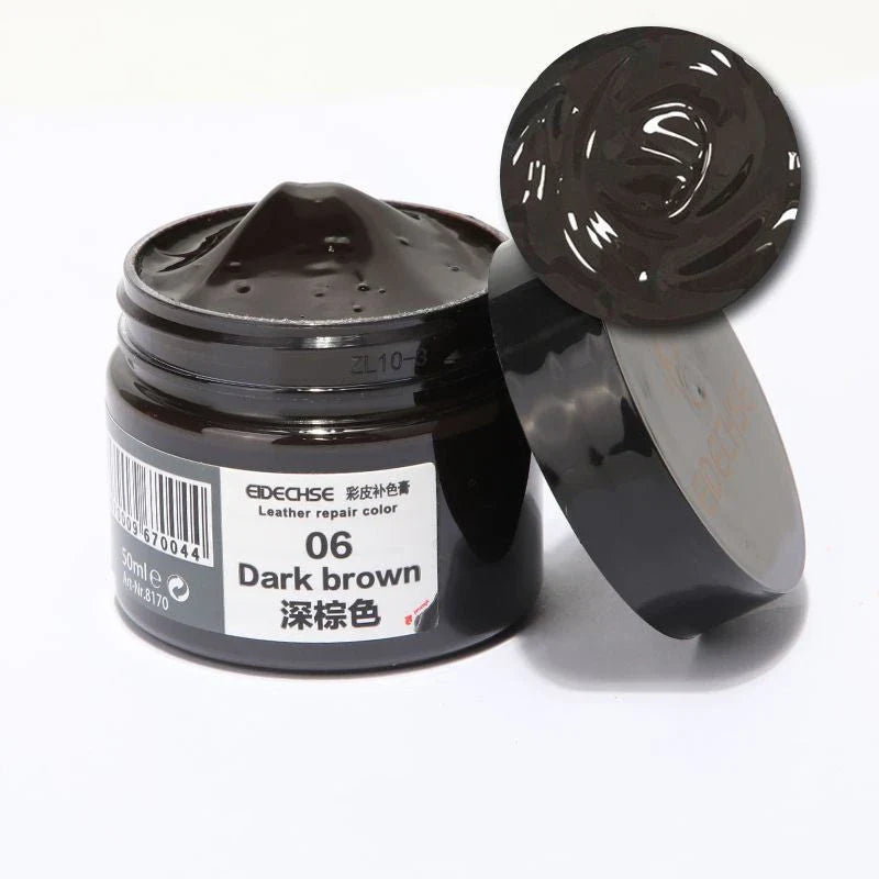 Leather Repair Restoration Kit - Revive Discolored, Scratched, or Faded Leather
