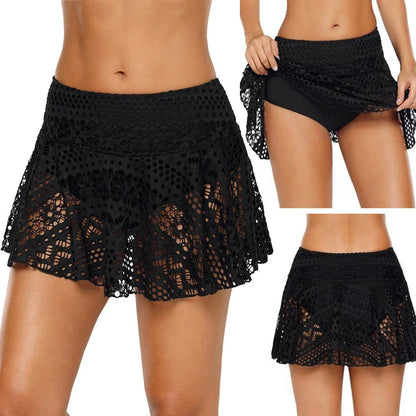 Men's lace swim trunks in polyester fabric with Asian sizing, available in army green, black, green, grey, navy, orange, white