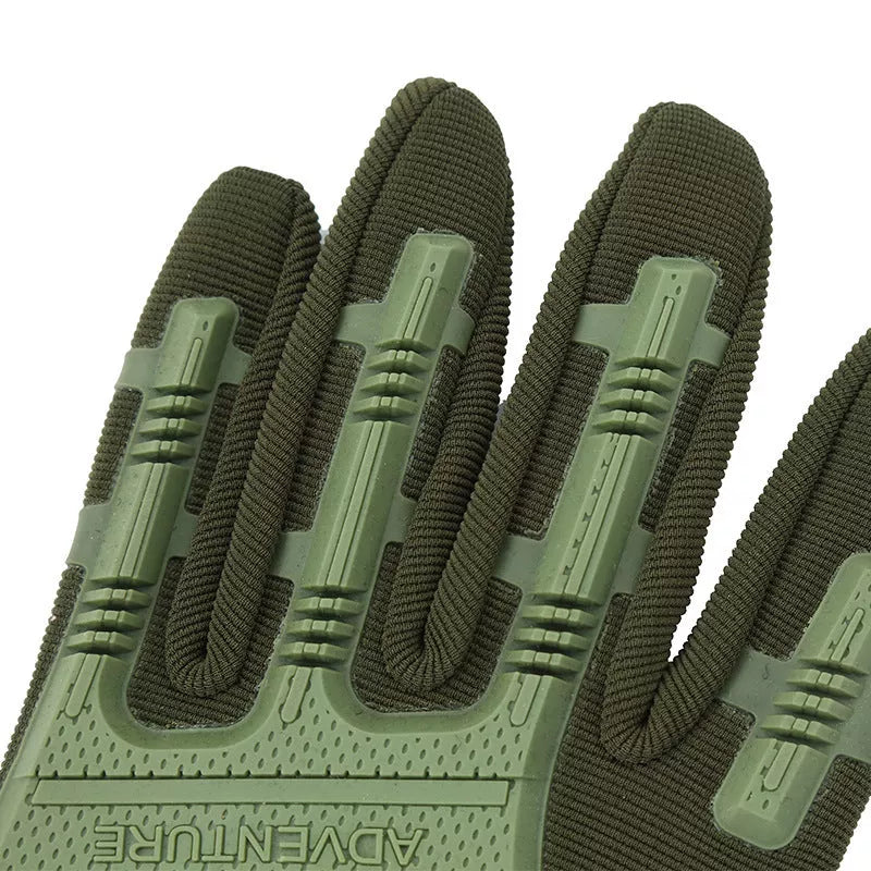 Camouflage full finger gloves for outdoor activities