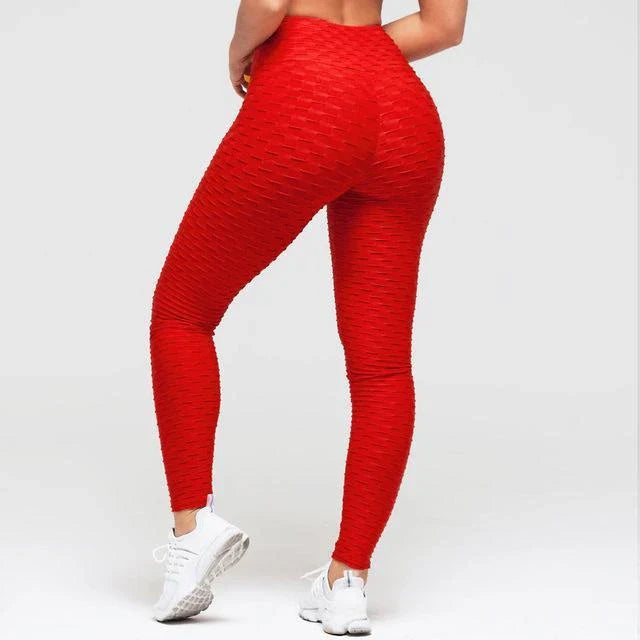 Sculpting Booty-Boosting Anti-Cellulite Leggings with innovative scrunch detail and premium polyester-spandex blend