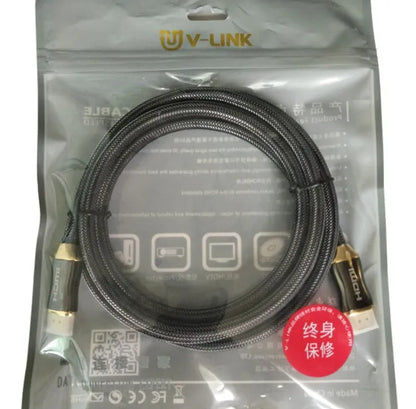 Copper video projector monitor cable shown in available lengths from 1 to 10 metres.