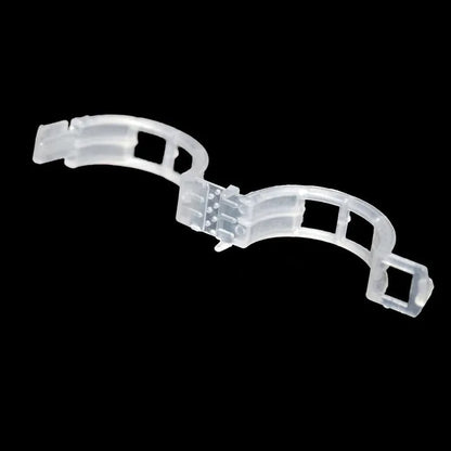 Set of 50 plastic plant grafting clips for tomato flower and garden twig support