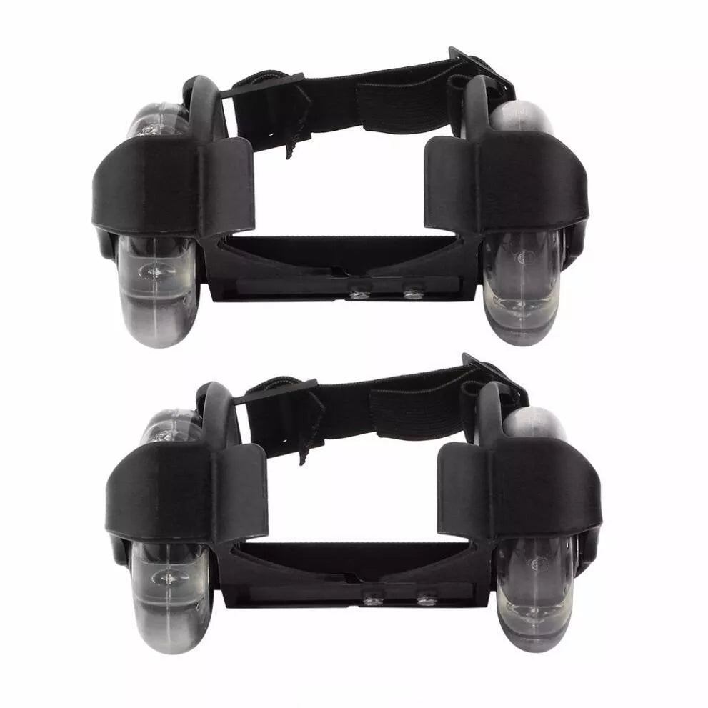 Roller skating shoes with carbon steel and PVC construction, available in black and blue