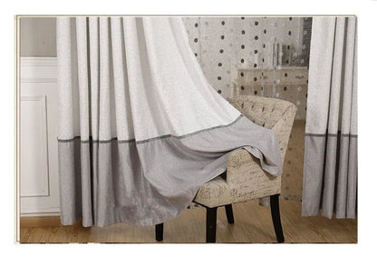 Blackout curtain panel showing light blocking fabric with multiple size and fitting options