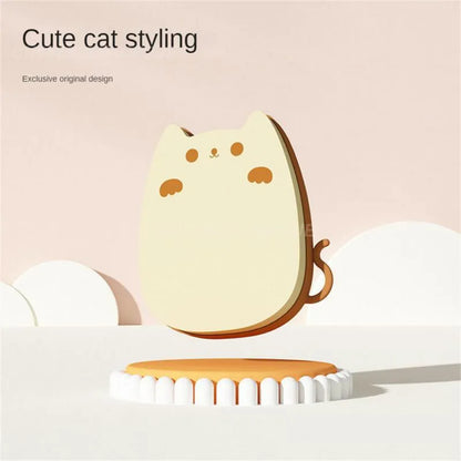 Brown sponge silicone pet comb brush with dual bristle types for cat and dog grooming
