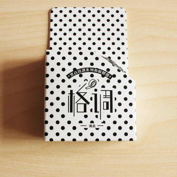 Roll of 15mm wide decorative paper tape in a choice of Lattice, Wave point, and Weave patterns.