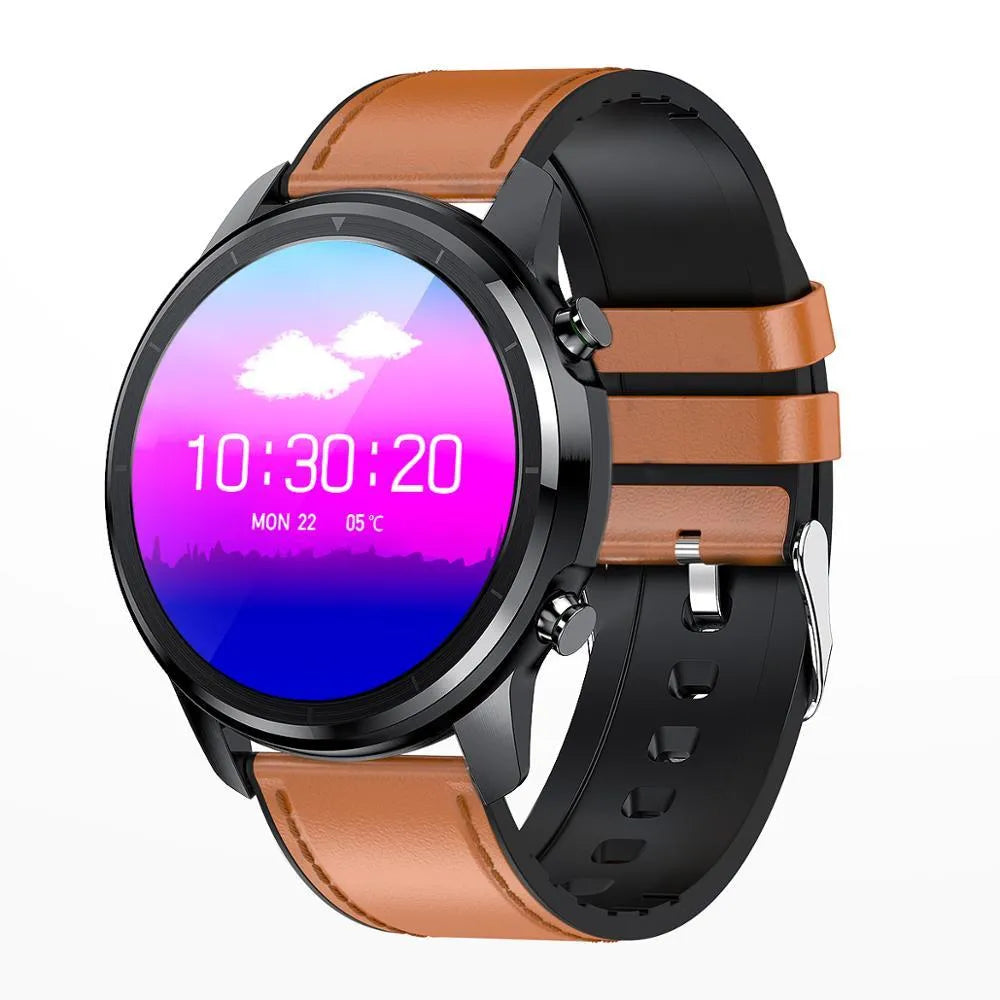 LEMFO LF26 smart bracelet showing its 1.3-inch colour screen, worn on a wrist.