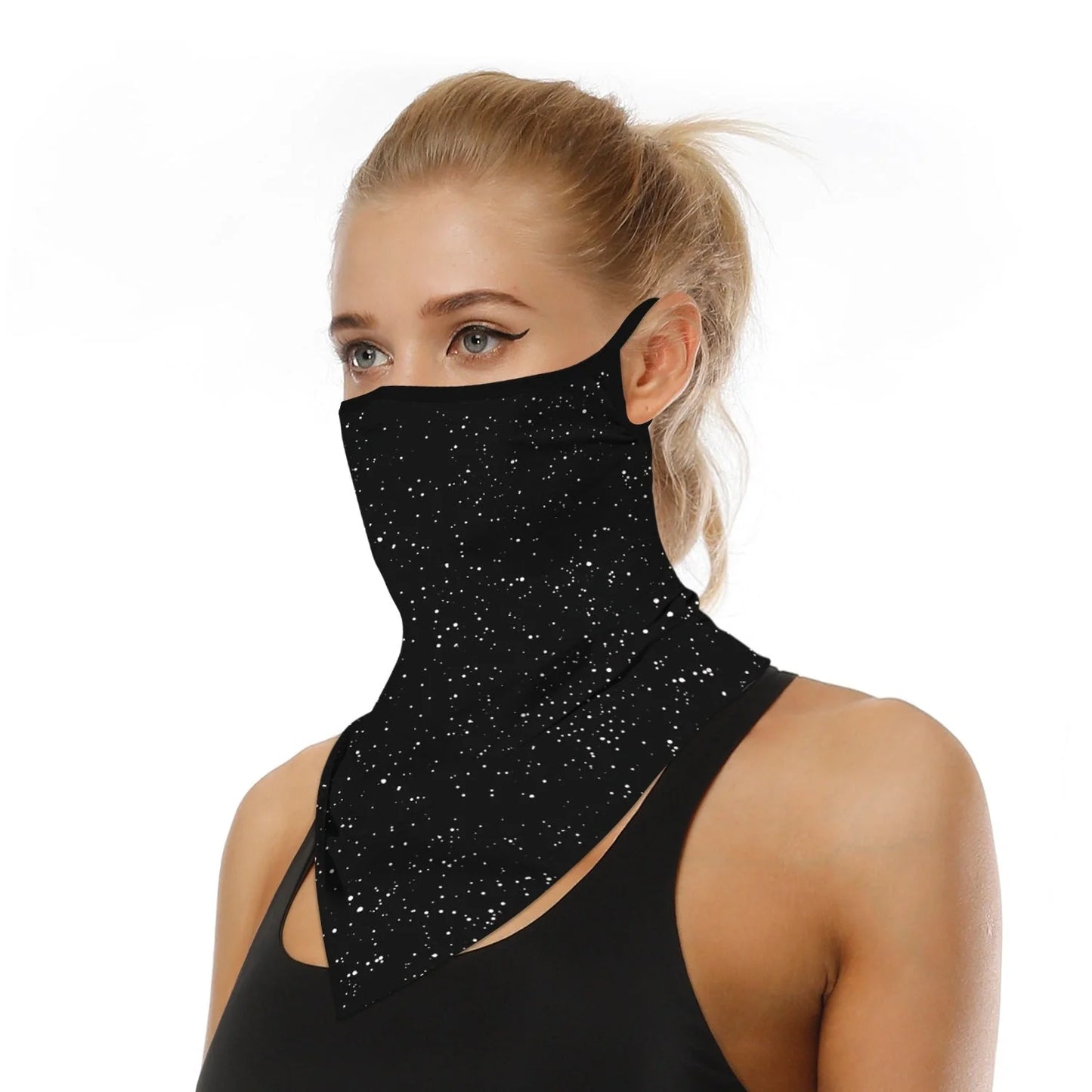 Breathable magic triangle scarf in various colors for outdoor sports